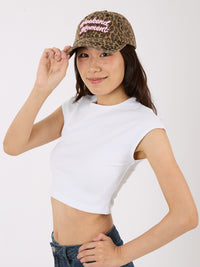 Leopard Print Cap