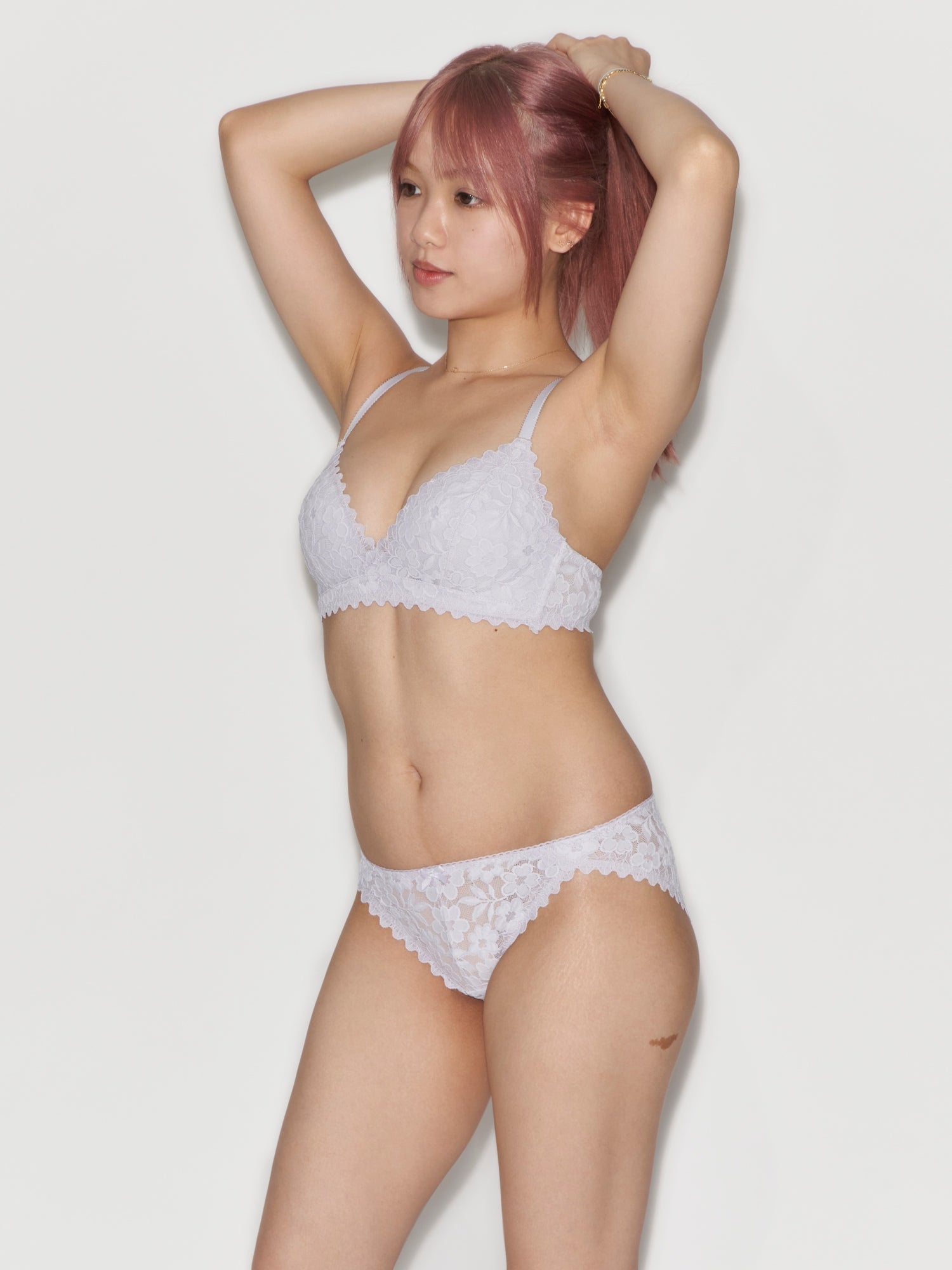 Wireless Medium Pad Lace Bra
