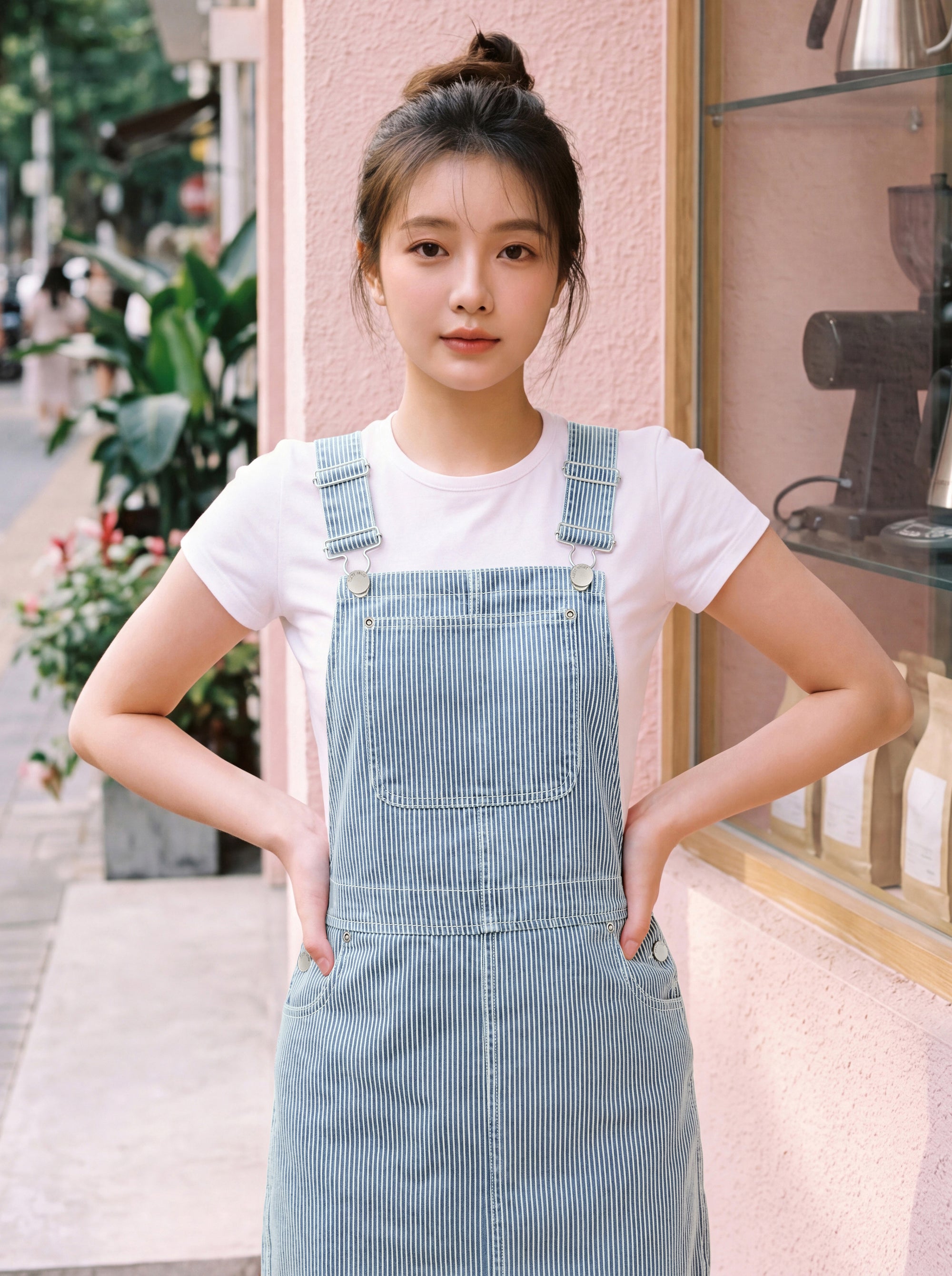 Striped Jumpsuit