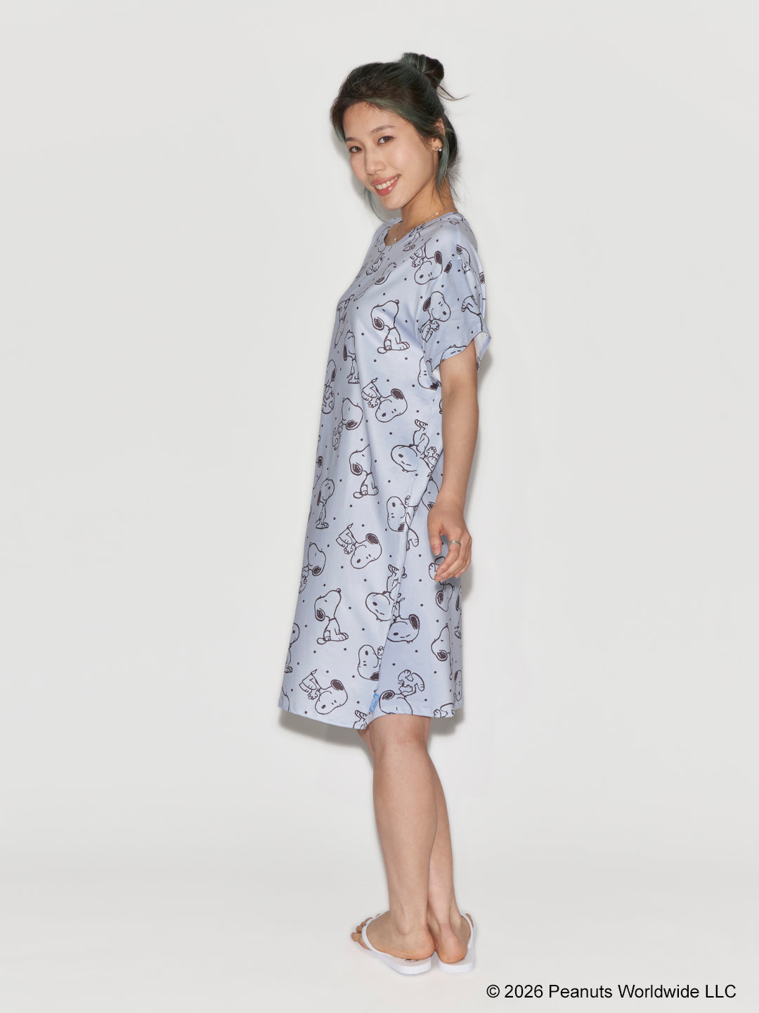 Snoopy Collection, Brushed Jersey Sleep Dress