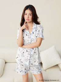 Snoopy Collection, Brushed Jersey Pajama Set