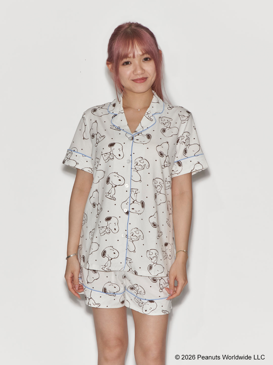 Snoopy Collection, Brushed Jersey Pajama Set