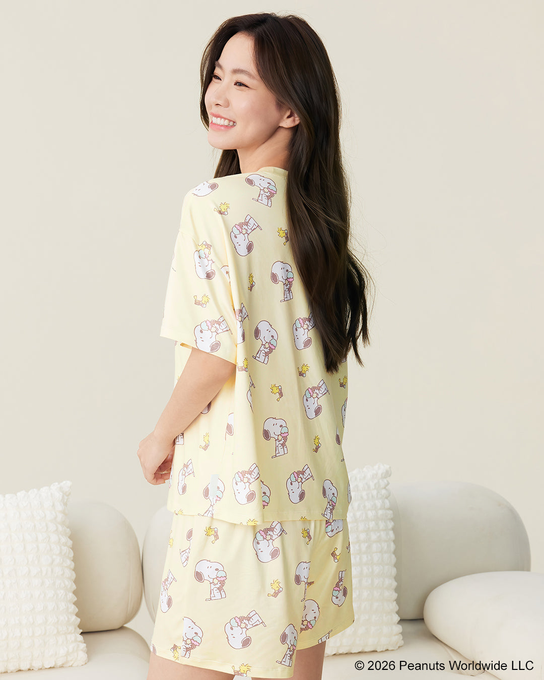 Snoopy Collection, Brushed Jersey Pajama Set