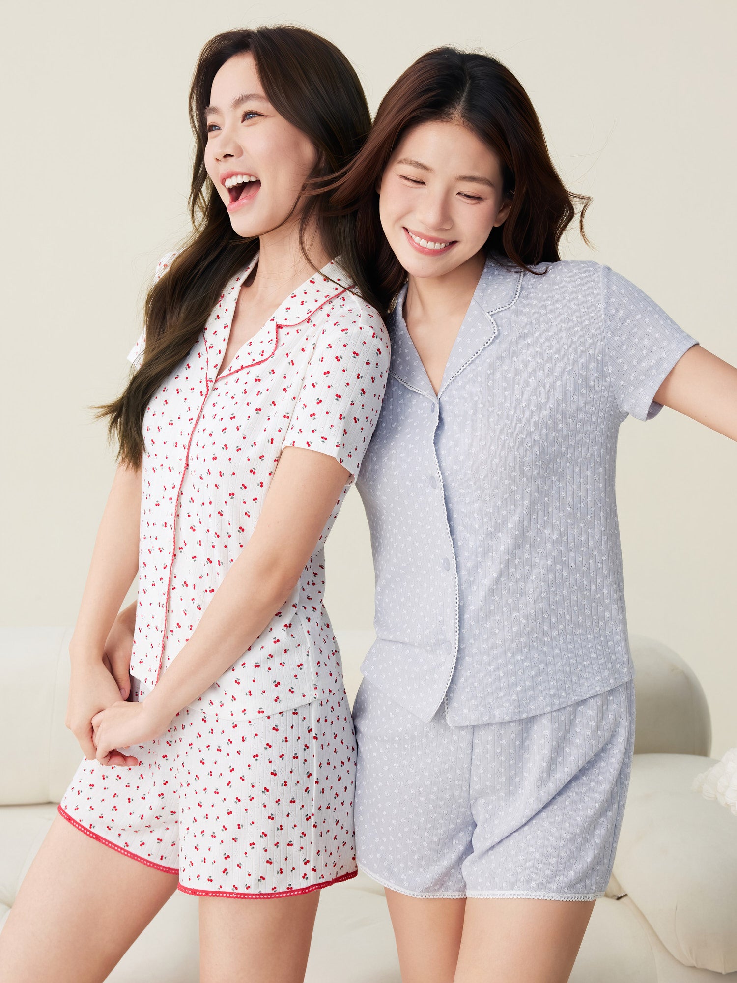 Pointelle Pajama Set