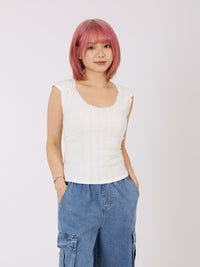 Cotton Lace Trims Top