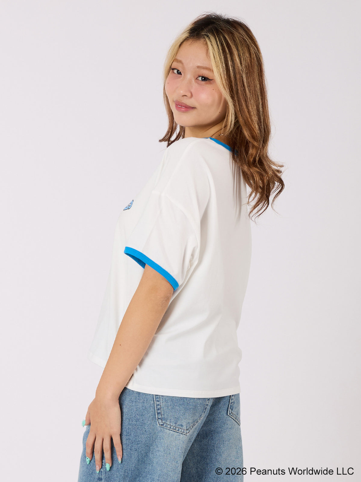 Snoopy Collection, Ringer Graphic Tee
