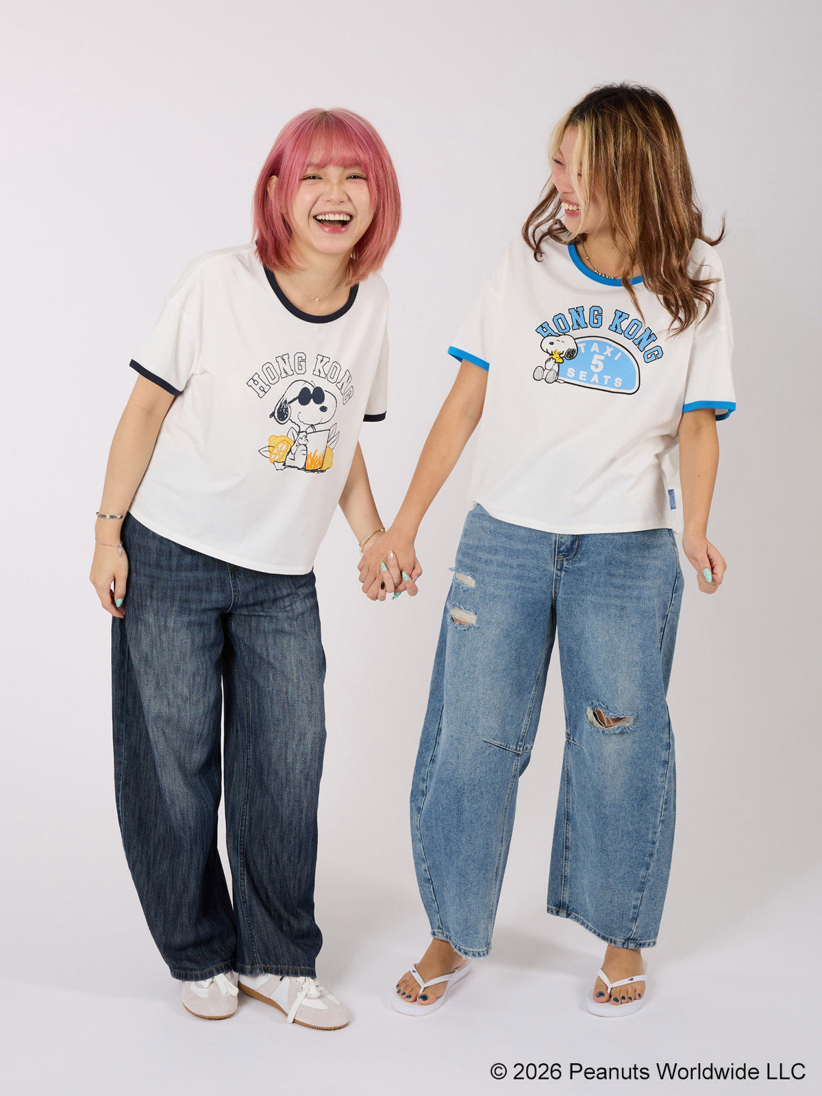 Snoopy Collection, Ringer Graphic Tee