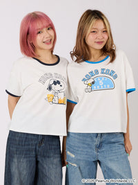 Snoopy Collection, Ringer Graphic Tee