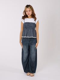 Checked Cami Top