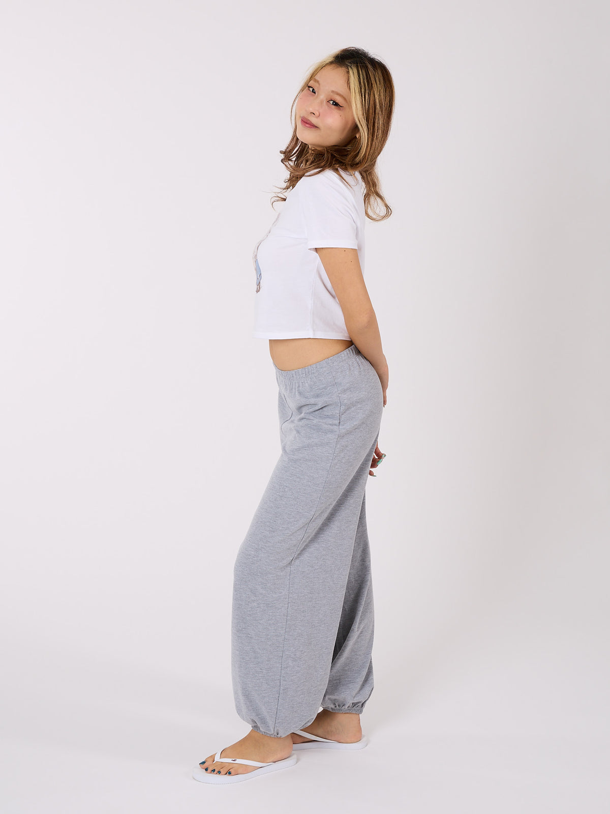 Cotton Balloon Pants