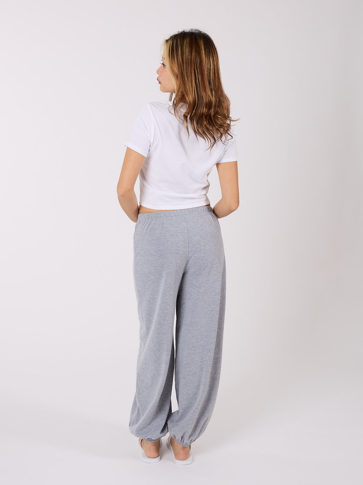 Cotton Balloon Pants