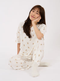 Modal Graphic Pants