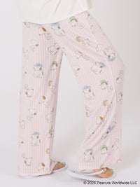 Snoopy Collection, Striped Modal Pants