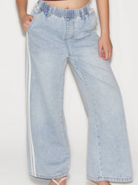 Wide Leg Denim Pants