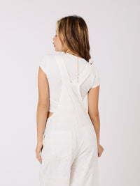 Cottom Embroidery Jumpsuit