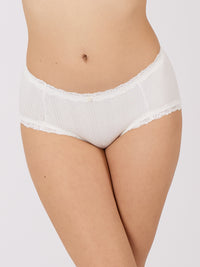 Undyed Cotton Hiphugger Panty