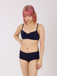Cotton Rib Shorty Panty