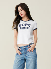 Text Ringer Tee