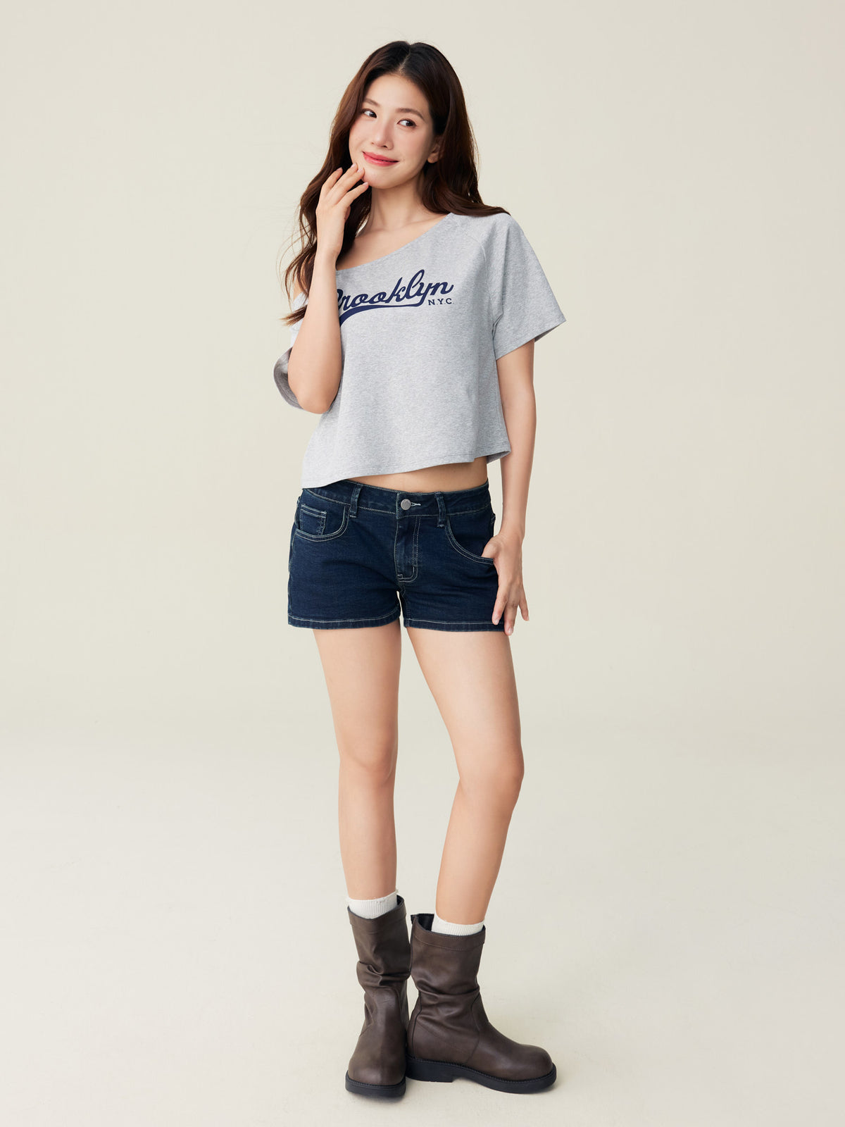 One Shoulder Tee