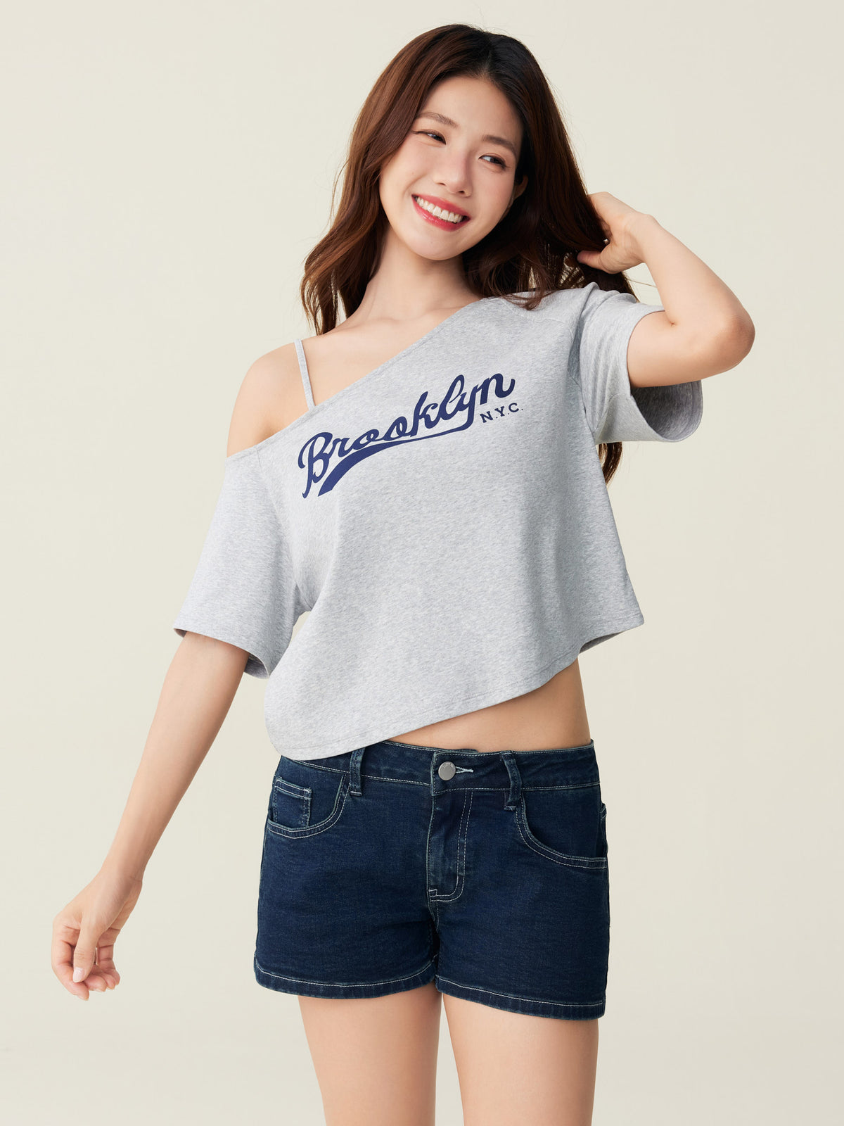 One Shoulder Tee