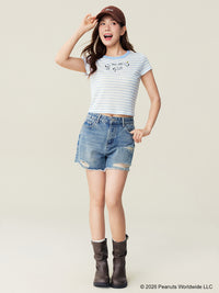 Snoopy Collection, Striped Tee