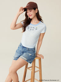 Snoopy Collection, Striped Tee
