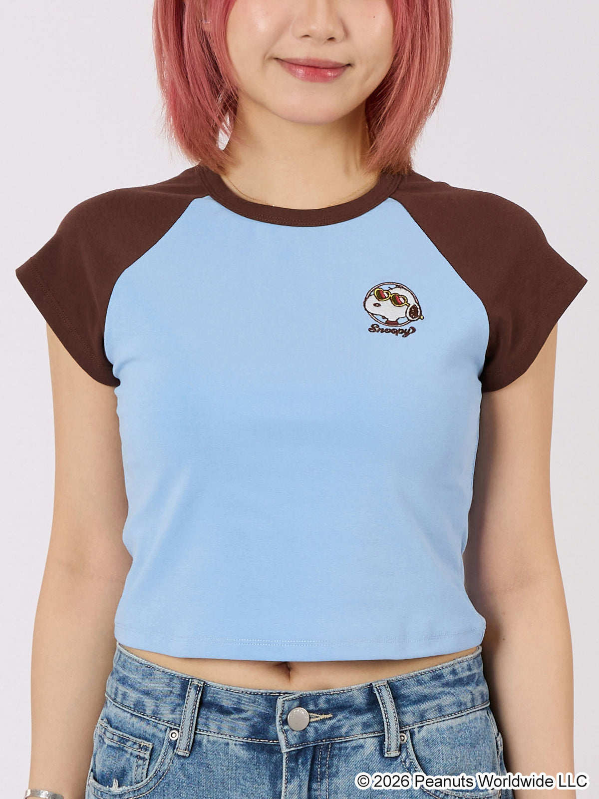 Snoopy Collection, Contrast Raglan Tee