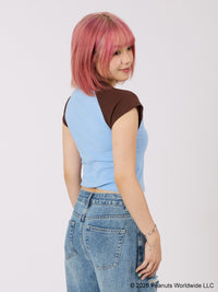 Snoopy Collection, Contrast Raglan Tee