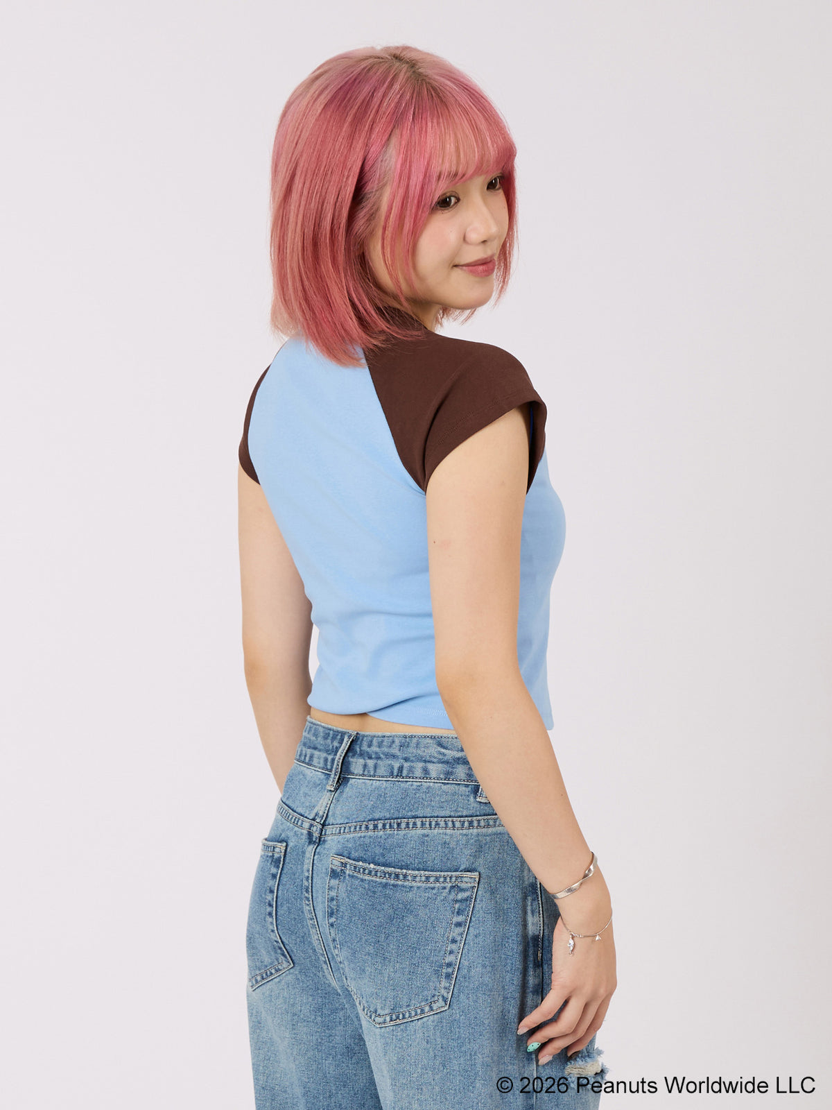 Snoopy Collection, Contrast Raglan Tee