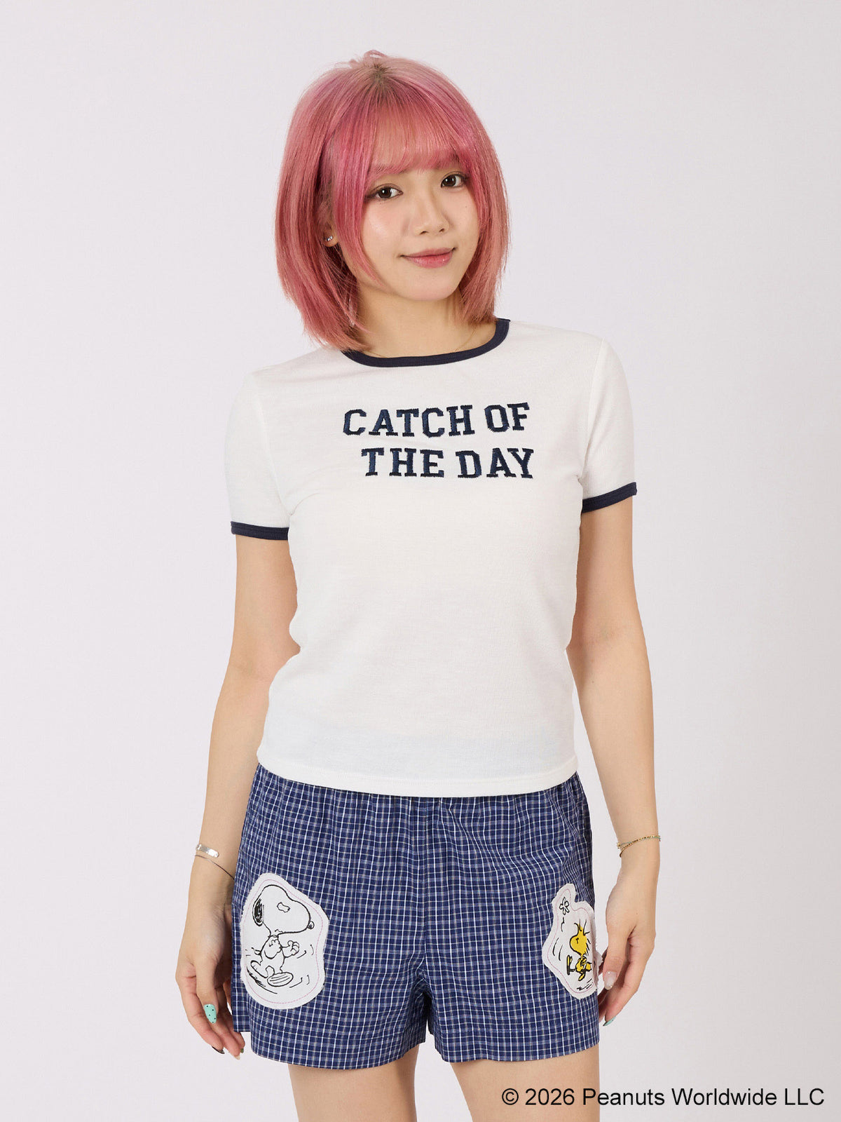 Snoopy Collection, Woven Graphic Shorts