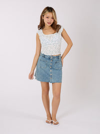 Floral Smocked Top