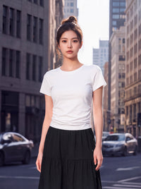 Gathered Tee