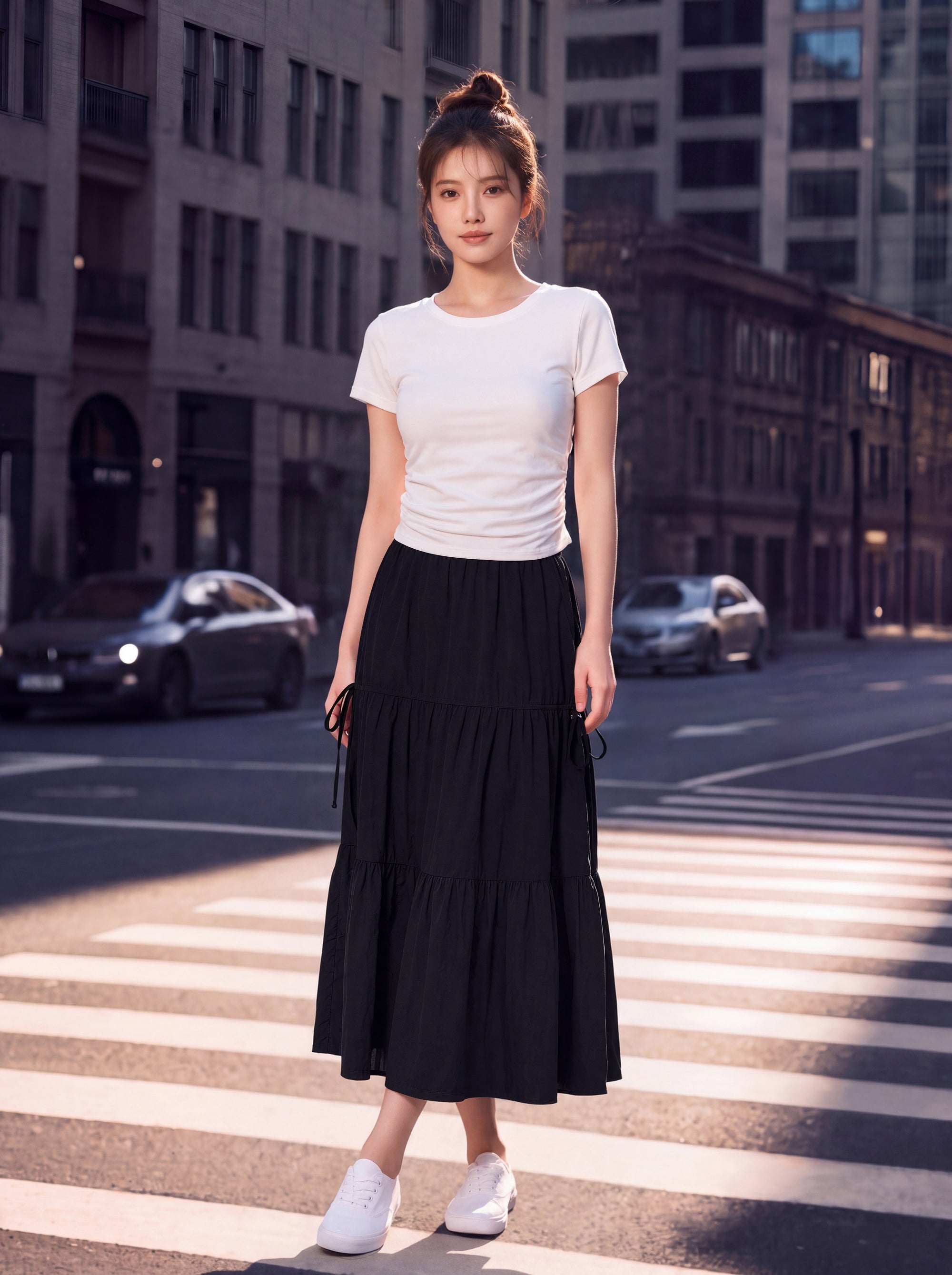 Gathered Tee