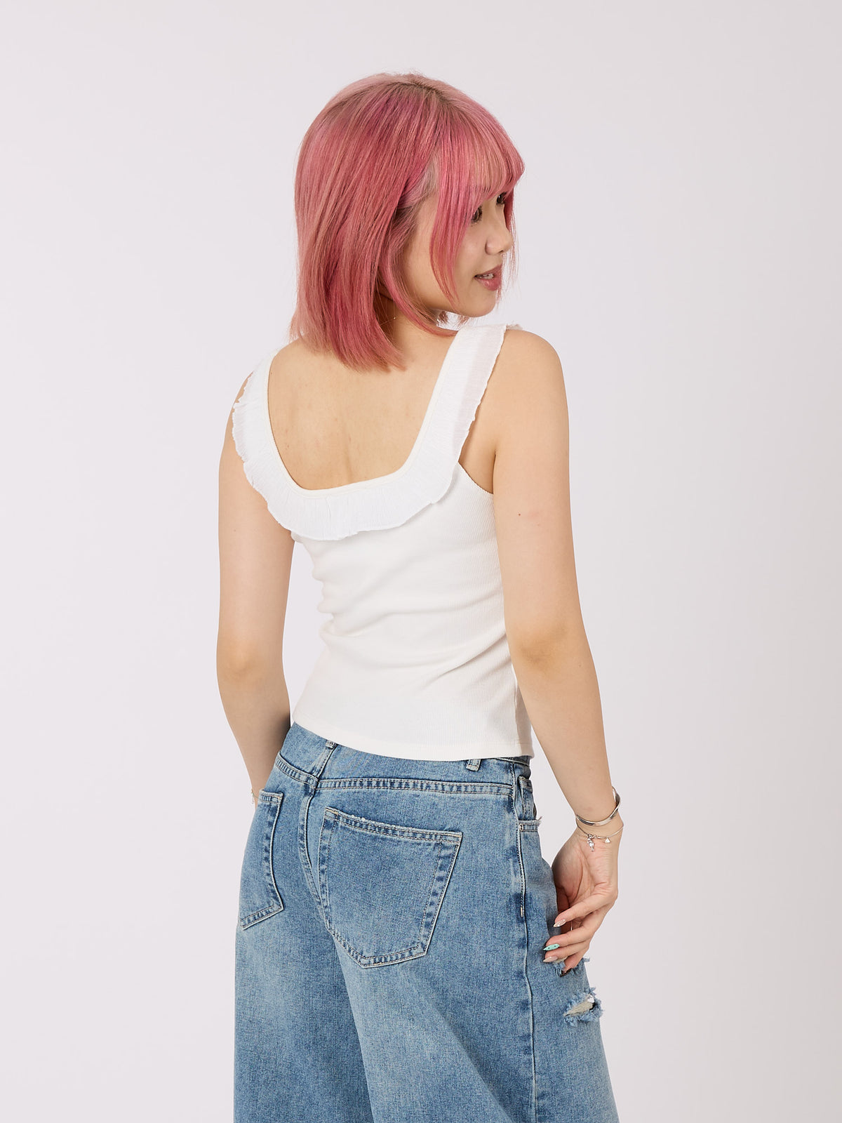 Ruffle Tank Top