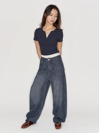 2-in-1 Henley Top