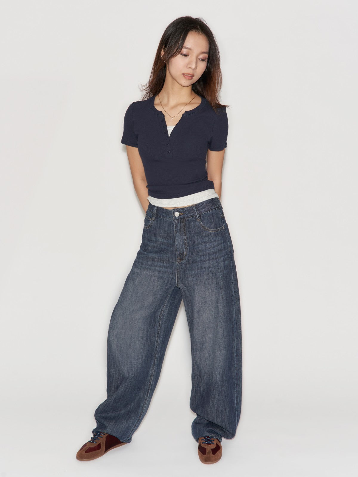 2-in-1 Henley Top