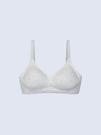 IMOGEN, Wireless Medium Pad Bralette - 8f6-icegreymel