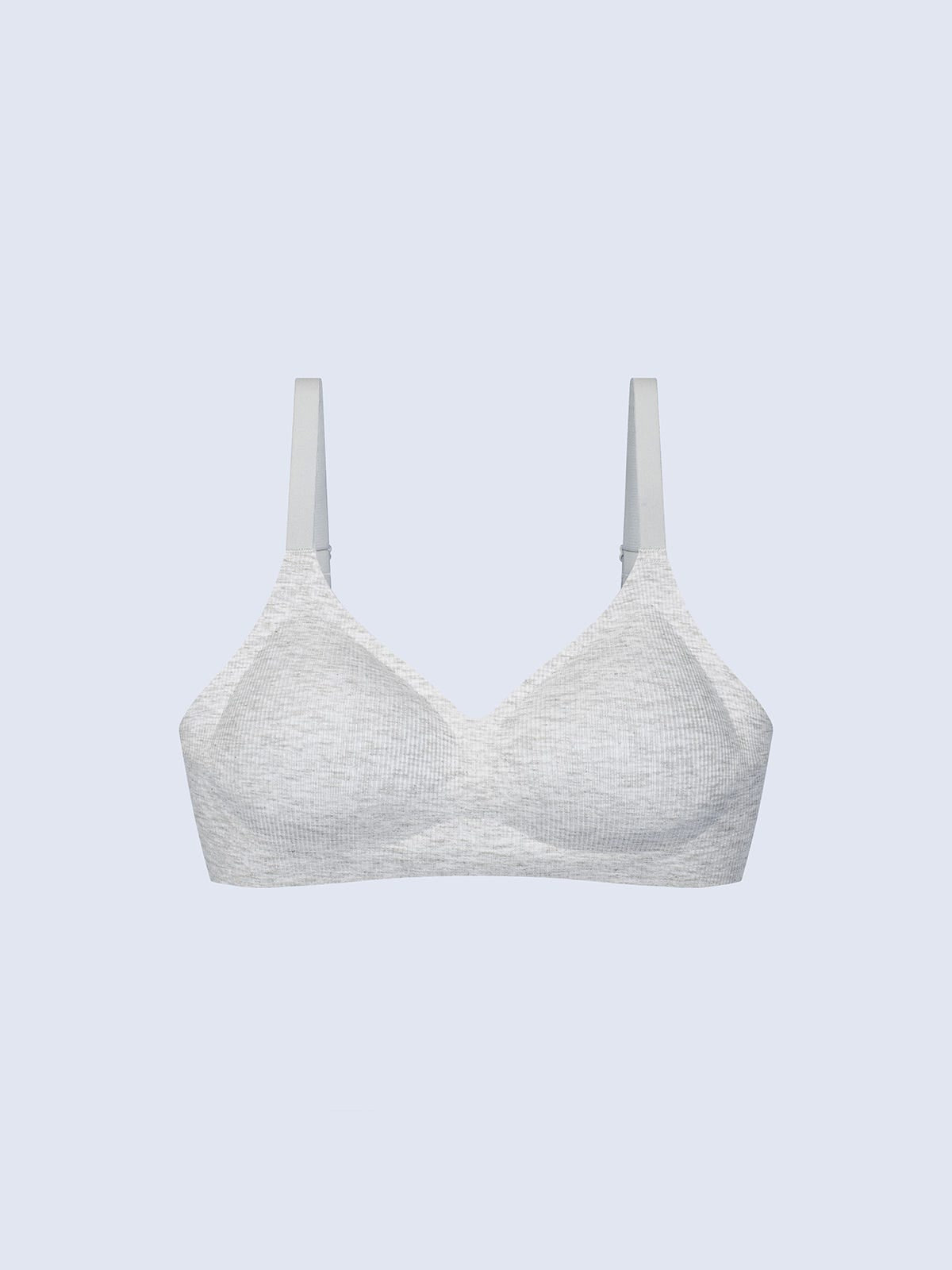 IMOGEN, Wireless Medium Pad Bralette - 8f6-icegreymel