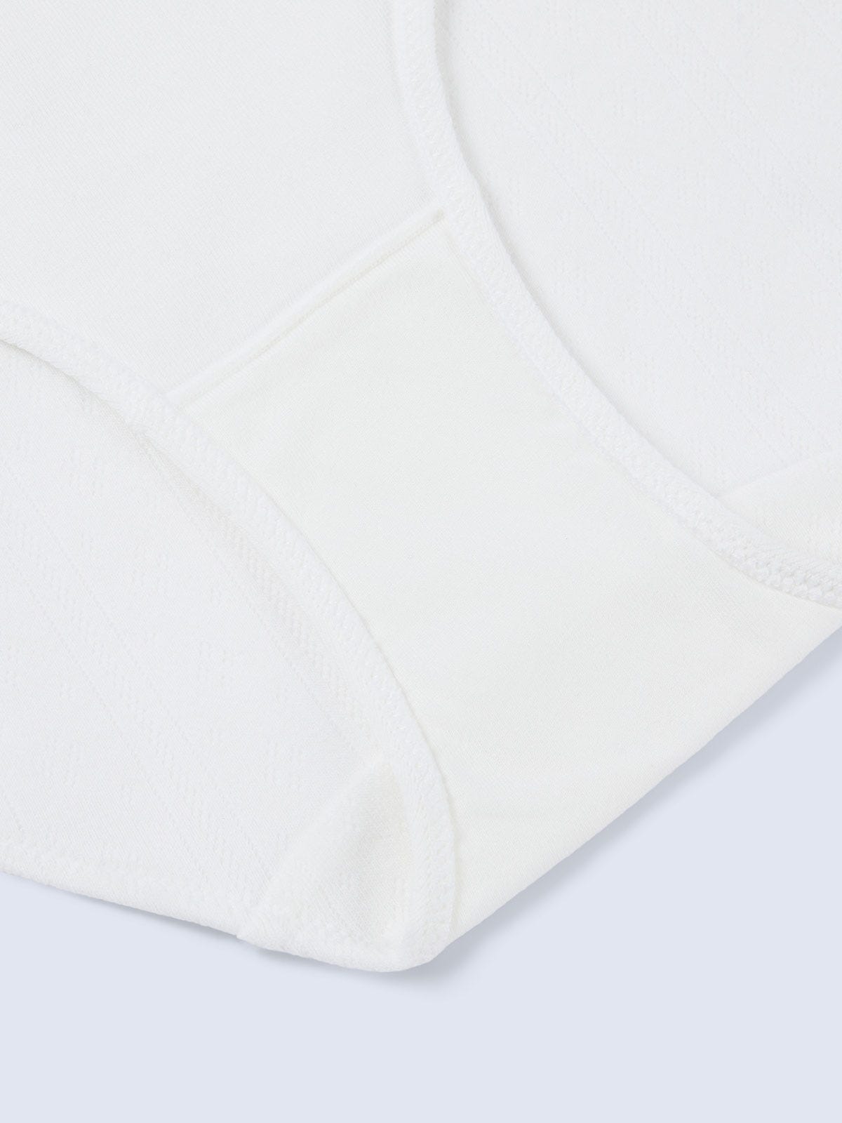 SELINA SOLID, Undyed Cotton Hipster Panty - 8f6-offwhite