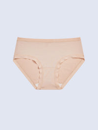 HOWIE SOLID, Cotton Modal Hiphugger Panty - 8F5-Camel