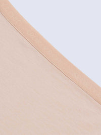 HOWIE SOLID, Cotton Modal Hiphugger Panty - 8F5-Camel