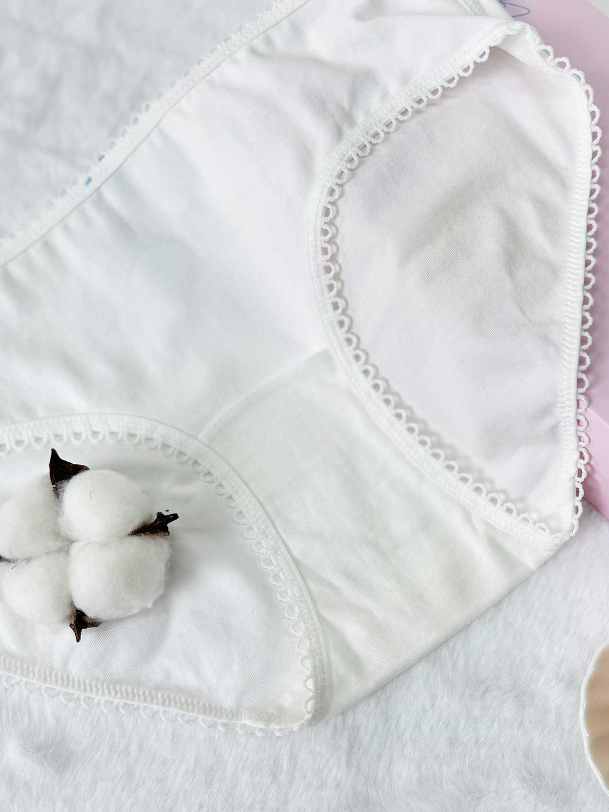 LYDIA 7 PCS Packed Panty Set - 8F5-OffWhite