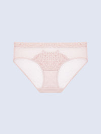 DITA SOLID, Satin Bikini Brief - 8F5-MauveChalk