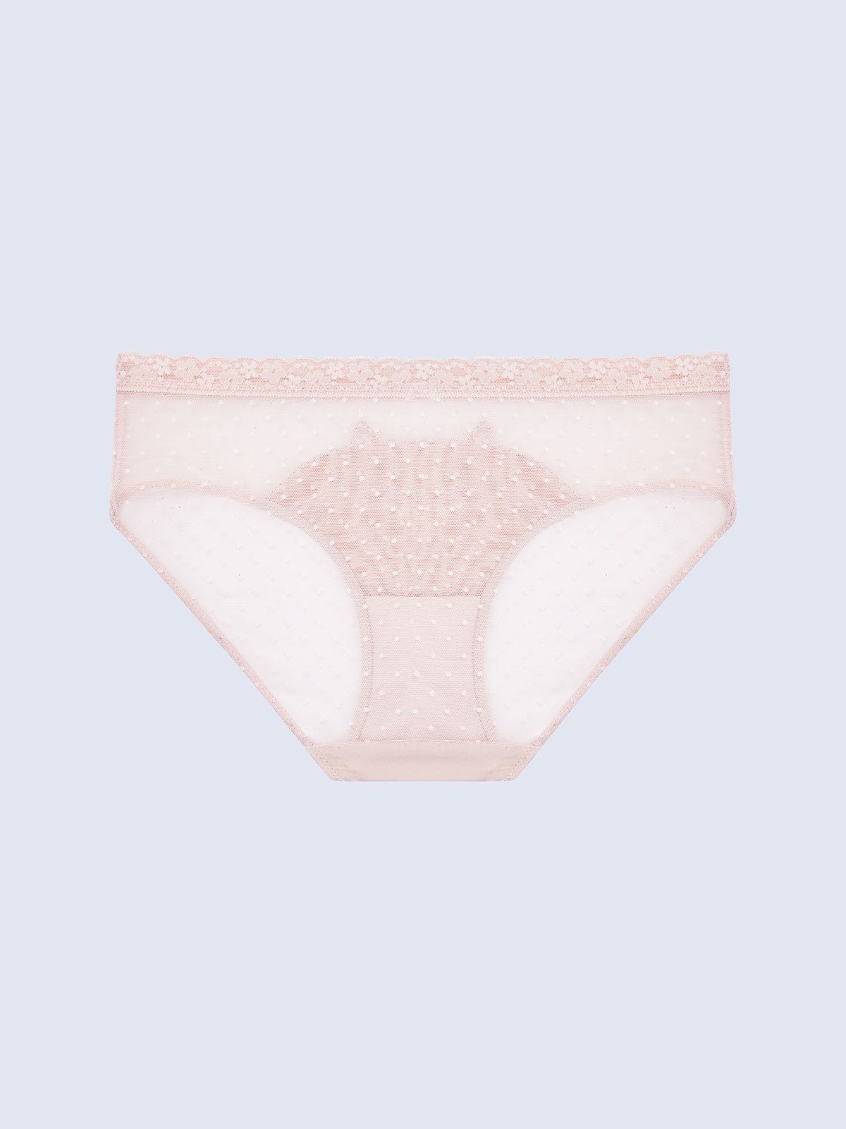 DITA SOLID, Satin Bikini Brief - 8F5-MauveChalk