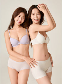 2-Pack Soft-wired Seamless Bra - 8f6-lavenderblue