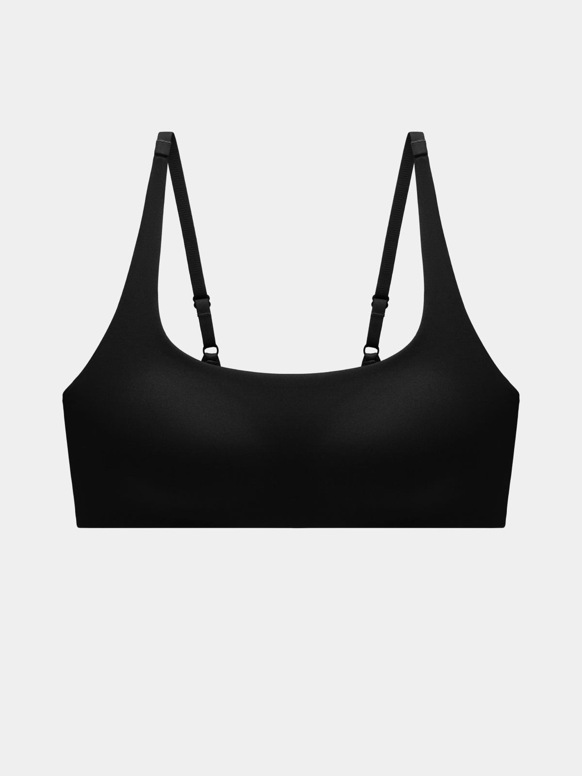 Seamless Light Pad Bralette - 8f6-black