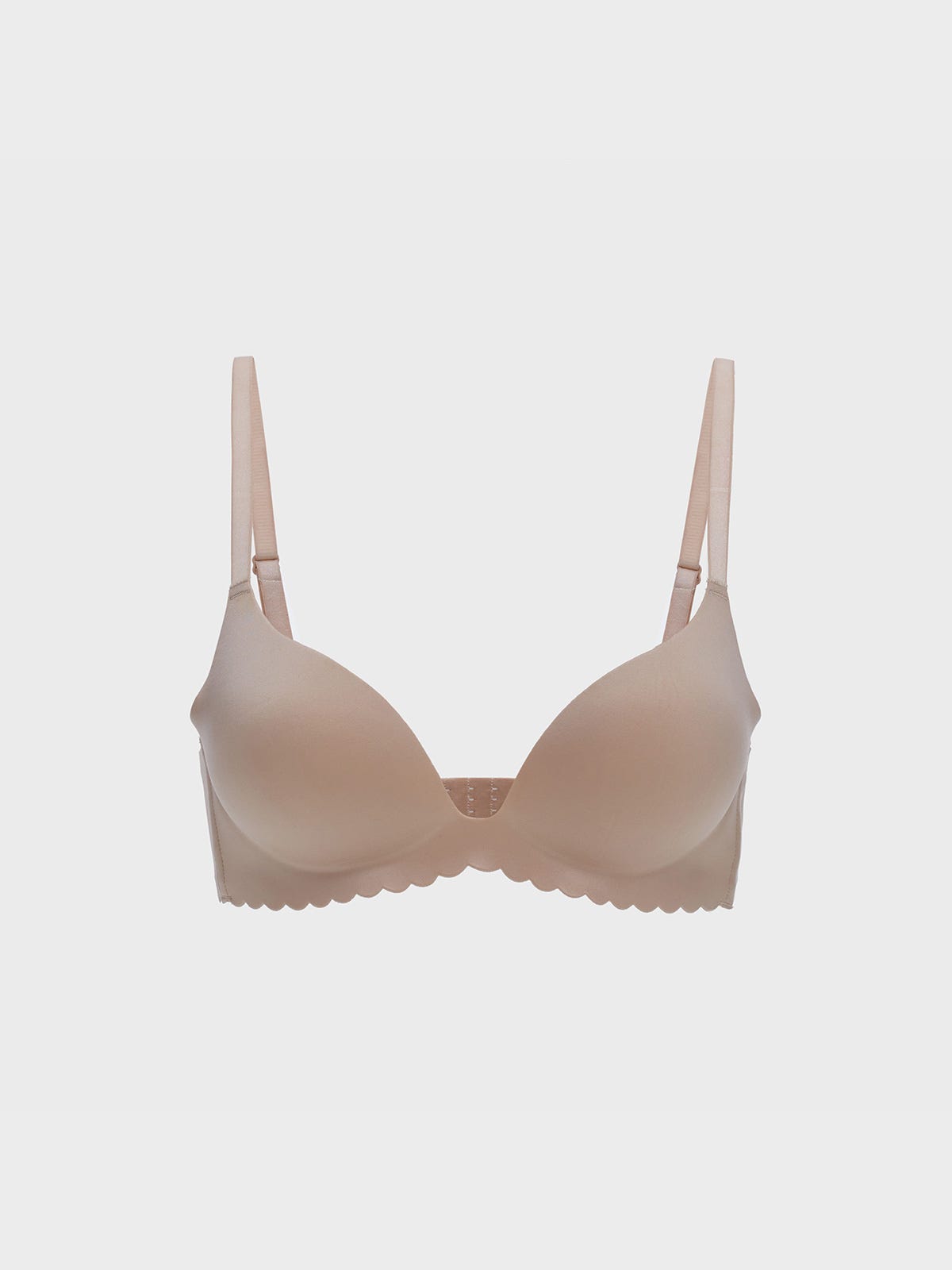 ANNABELL,  Seamless Wireless Push-up Bra - 8S6-Camel