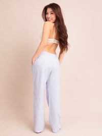 AILIE, Wireless Lace Light Pad Triangle Bra - 8S6-OffWhite