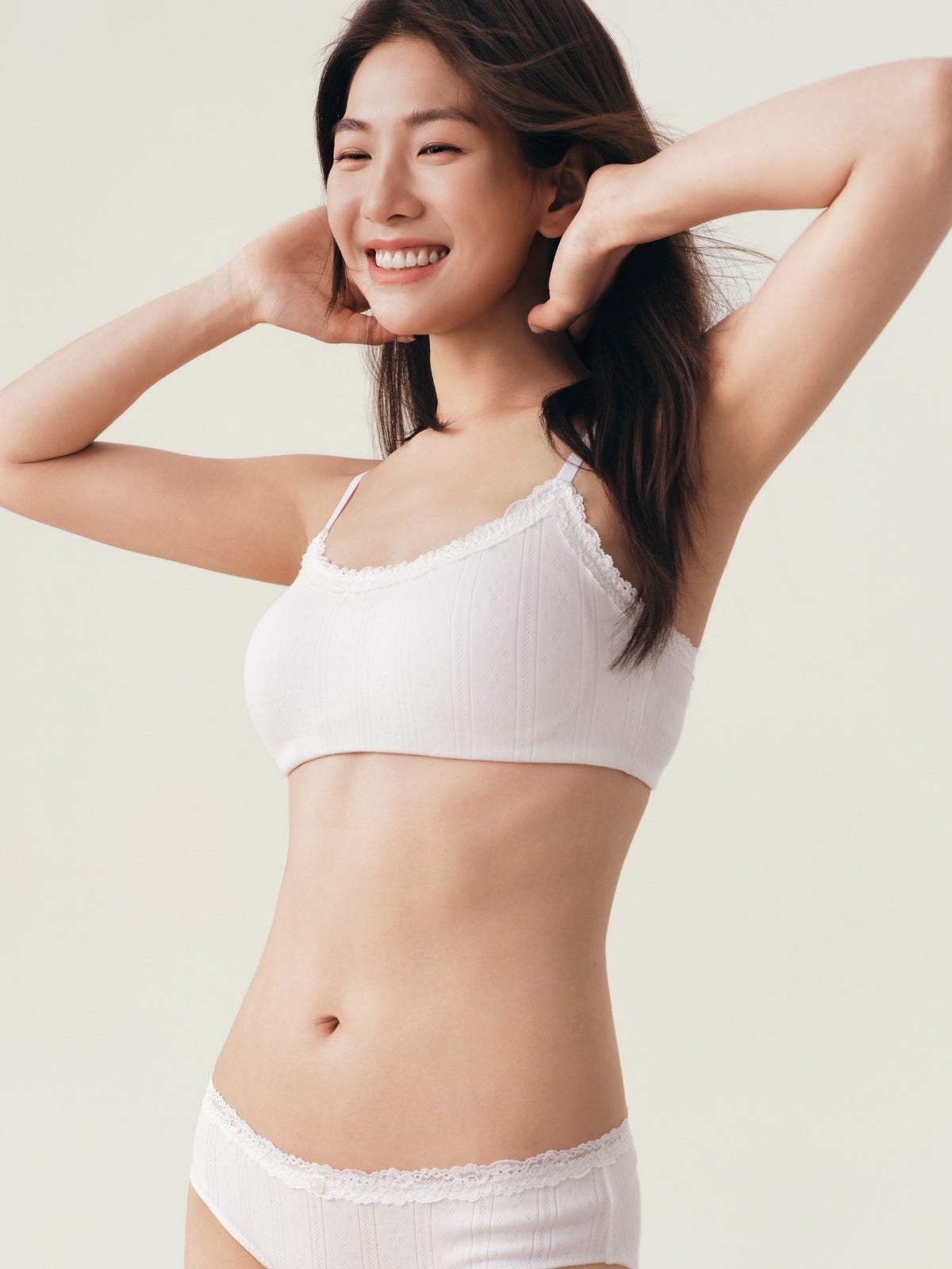 CABRERA, Cotton Bralette - 8f6-offwhite