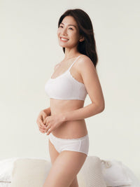 CABRERA, Cotton Bralette - 8f6-offwhite